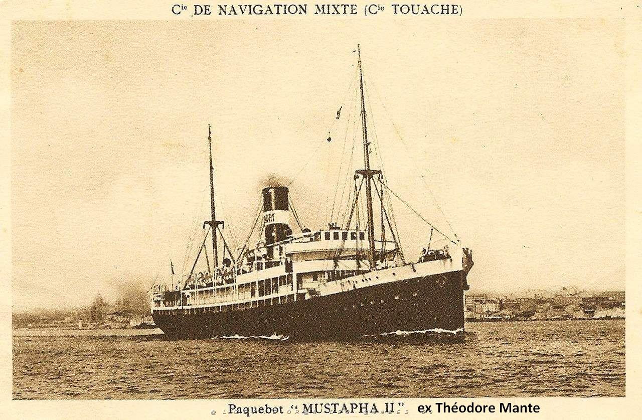 THEODORE MANTE DEVENU LE MUSTAPHA II EN 1917- 501.JPG